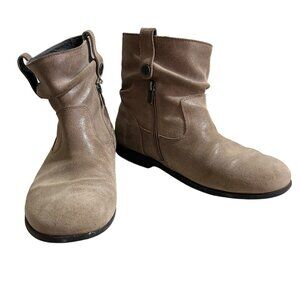 Birkenstock Sarnia taupe slouch boots ankle boot women's sz 39 or US 9